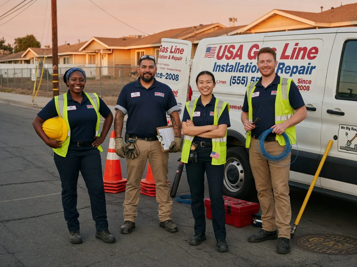 Gas Line Installation company in Newhall, WV